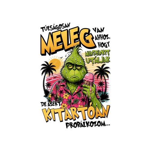 Túlságosan meleg van női póló