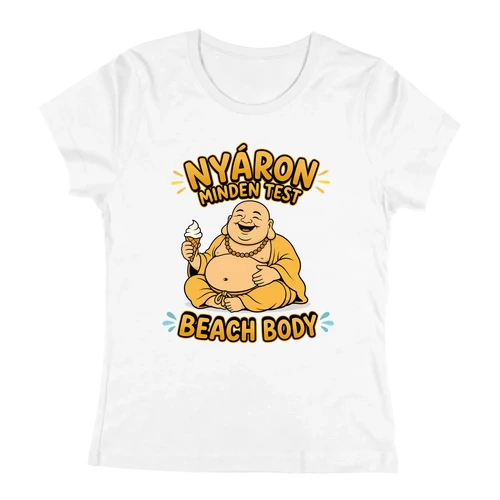 Beach body női póló (Fehér)