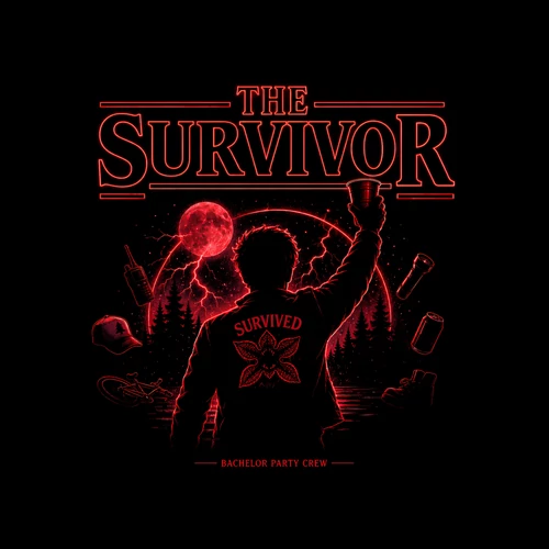 The survivor legénybúcsús póló