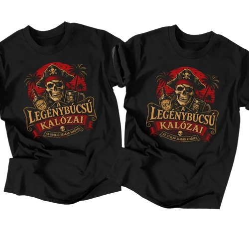 Legénybúcsú kalózai (Fekete)