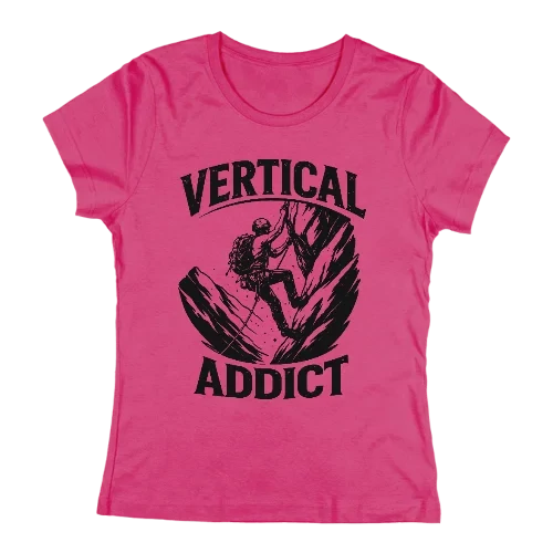 Vertical Addict póló (Rózsaszín)