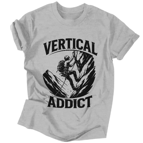 Vertical Addict póló (Sport grey)