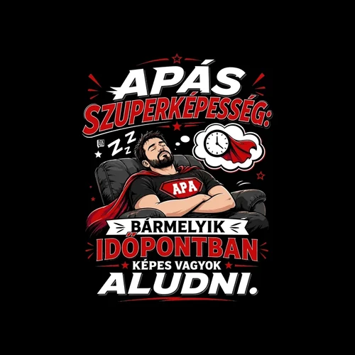 Apás szuperképesség férfi póló