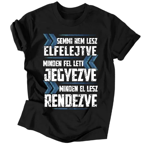 Minden el lesz rendezve (Fekete)