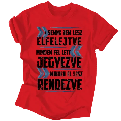 Minden el lesz rendezve (Piros)