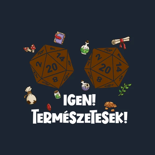 Igen, természetesek póló