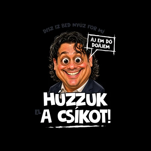 Húzzuk (el) a csíkot póló