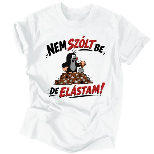 Nem szólt be póló (Fehér)