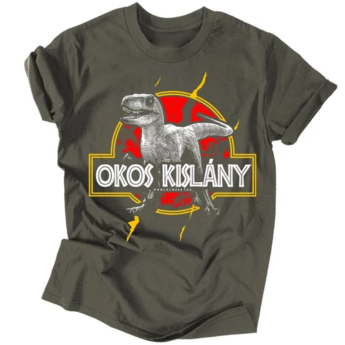Okos kislány férfi póló (grafit)