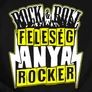 Kép 2/3 - Rock &amp; Roll Anya női póló (B_Fekete)