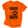 Kép 5/6 - Focista szív focista lélek férfi póló (Narancssárga)