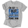 Menő fiam van férfi póló (Szürke)