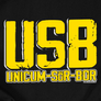 Kép 2/6 - Unicum sör bor USB  férfi póló (B_Fekete)