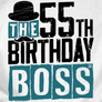 Kép 2/7 - The Birthday Boss férfi póló (B_Feher)