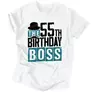 Kép 1/6 - The Birthday Boss férfi póló (Fehér)