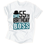 Kép 1/7 - The Birthday Boss férfi póló (Fehér)