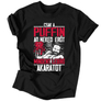 Kép 1/4 - Puffin ad erőt férfi póló (fekete)