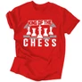 King of the chess póló (Piros)