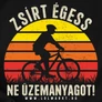 Zsírt égess férfi póló (B_Fekete)