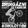 Kép 2/3 - Szeretek bringázni - Trial bike kapucnis pulóver (Borito_fekete)