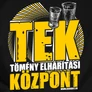 Tömény elhárítási központ TEK férfi póló (B_Fekete)