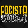 Focista evolúció férfi póló (B_fekete)
