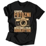  Szeretek fotózni férfi póló (Fekete)