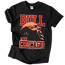 Kép 1/2 - Bull from Chicago rajongói férfi póló (Fekete)