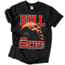 Kép 1/2 - Bull from Chicago rajongói férfi póló (Fekete)