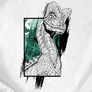 Dilophosaurus férfi póló előnézeti kép (B_Fehér)