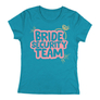 Kép 10/14 - BRIDE SECURITY TEAM - lánybúcsús póló (türkiz)