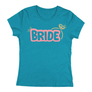Kép 9/14 - BRIDE - lánybúcsús póló (türkiz)