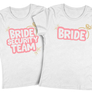 Kép 1/11 - BRIDE SECURITY TEAM - lánybúcsús póló szett (fehér)