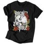 Kép 1/4 - Rock'n'Roll férfi póló (Fekete)