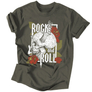Kép 3/4 - Rock'n'Roll férfi póló (Grafitszürke)