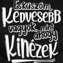 Kép 2/7 - A külső nem minden férfi póló (B_Fekete)