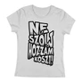 Ne szólj hozzám női póló (Szürke)