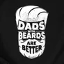 Dads with beards férfi póló (B_Fekete)