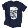 Dads with beards póló (Sötétkék)