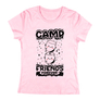 Kép 3/5 - Camp Friends női póló (Világos Rózsaszín)