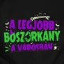 A legjobb boszorkány a városban női póló (B_Fekete)