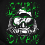 Kép 2/4 - Scuba Diver férfi póló (B_Fekete)