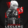 Charles Leclerc gyerek póló (B_Fekete)