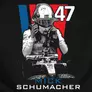Kép 2/4 - Mick Schumacher férfi póló (B_fekete)