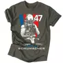 Kép 4/4 - Mick Schumacher férfi póló (Grafit)