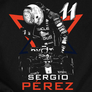 Kép 2/3 - Sergio Pérez férfi póló (B_fekete)