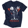 Sergio Pérez férfi póló (Sötétkék)