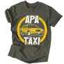 Apa Taxi férfi póló (Grafit)