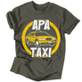 Kép 3/6 - Apa Taxi férfi póló (Grafit)