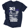Kép 3/3 - Lionel Messi szurkolói Póló - férfi póló (Sötétkék)